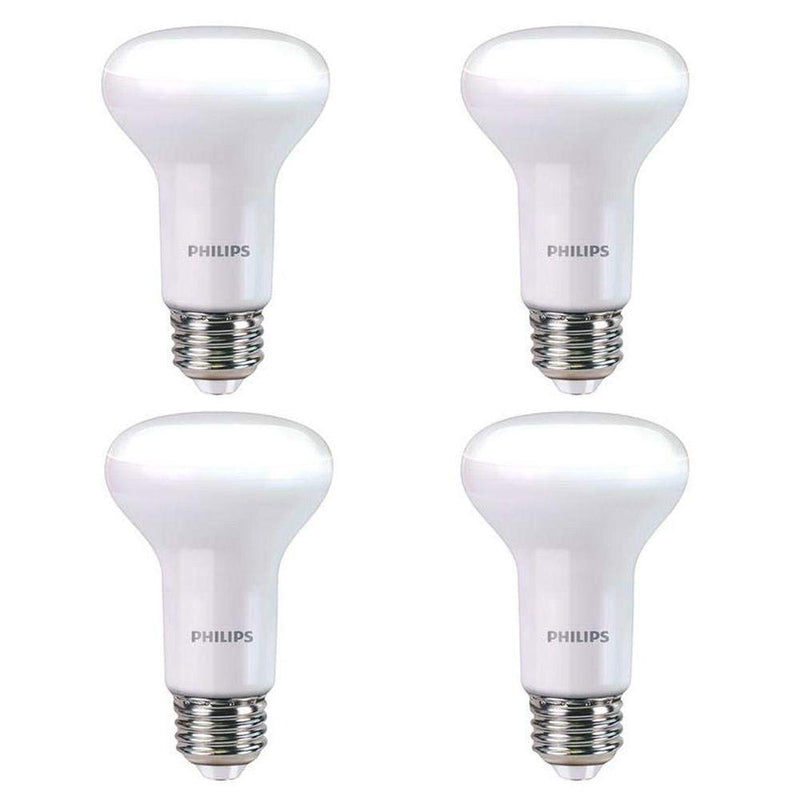 Philips 456995 45W Equivalent Soft White R20 Dimmable with Warm Glow Light Effect LED Light Bulb 4 Pack