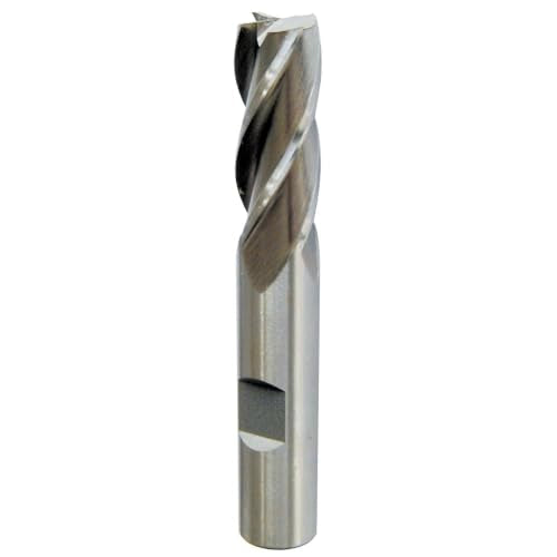 HHIP 5835-0626 5/8 X 5/8 4 Flute M42 Cobalt Single End Center Cut End Mill 5/8" Mill Diameter, 5/8" Shank M42 Coball