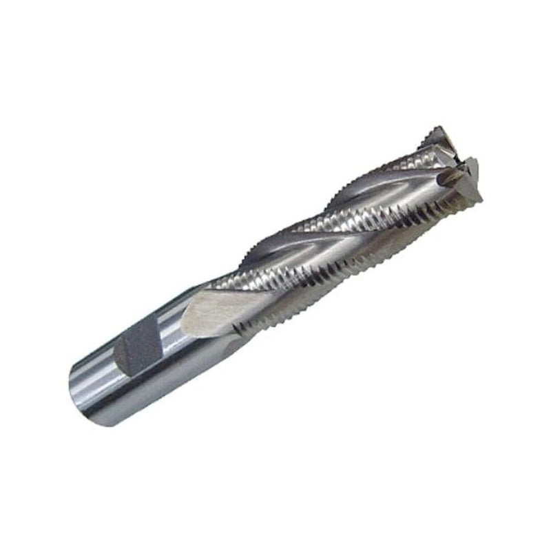HHIP 5823-0502 4 Flute M42 Cobalt Fine-Pitch Roughing End Mill, 1/2" x 1/2" x 3" 1/2" Cutting Dia, 1/2" Shank, 3" Cutting Length, 5" OAL 4 Teeth