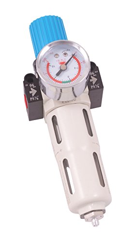 HHIP 7600-1756 1/4 NPT Integral Filter/Regulator Unit with Drain 1/4 NPT Inlets/Outlets Heavy Duty