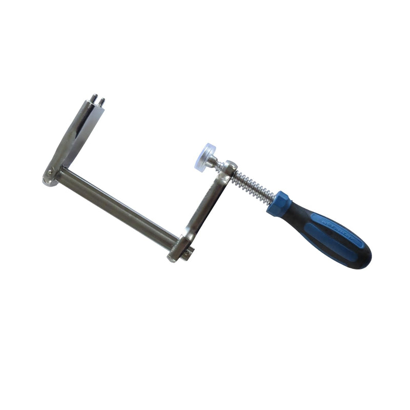 FastCap StileRite Steel Adjustable Cabinetry Clamp | Precision Tool with 5mm Tapered Pins, 32mm Euro‑Style Fit, Non‑Marring Head, 4.5" Reach