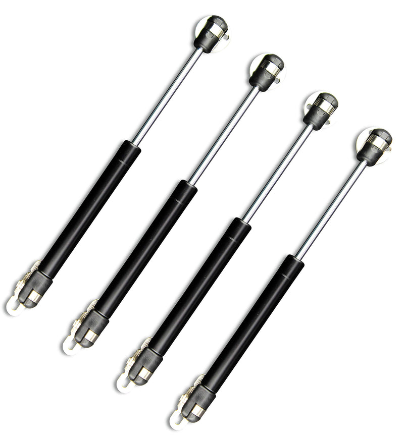Apexstone 100N/22.5lb Gas Struts 10 Inch Gas Struts Lift Supports Gas Spring Lid Support Gas Props/Shocks, Set of 4 10 inches