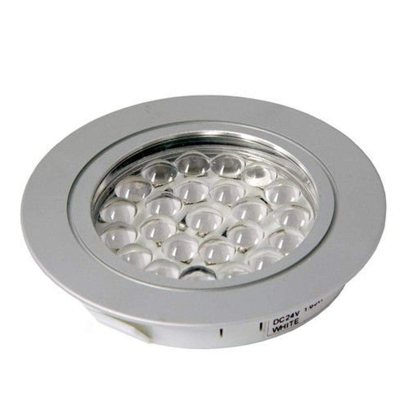 Transolid SA9005HDALWW Sensio HD LED 24V 1.65W Aluminum Recess-Surface Puck Light, Warm White