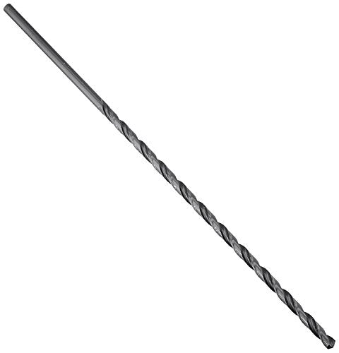 Drill America High Speed Steel 3/4 x 12" Extra Length Drill Bit with 3/8" Shank, DWDDL Series