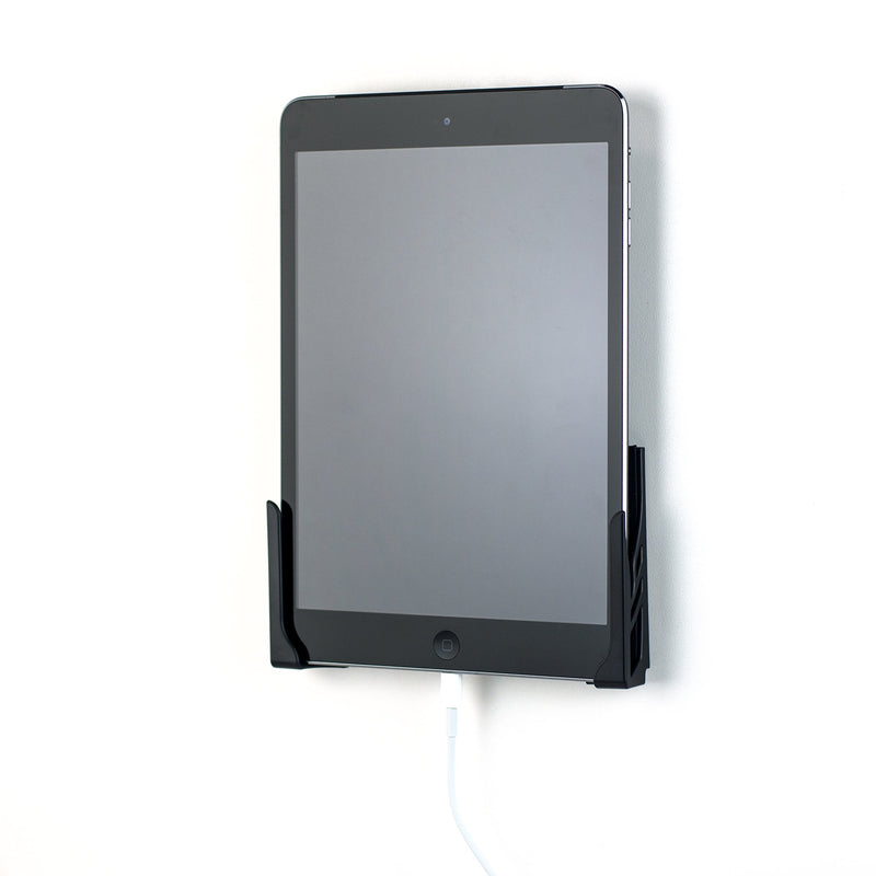 Dockem Koala Wall Mount 2.0: Damage-Free Universal Dock for Smartphone, Tablet, eReader: for iPad 1, 2, 3, 4, Air, Mini, iPad Pro, Samsung Galaxy Tab/Note, Google Nexus, Microsoft Surface (Black) Black