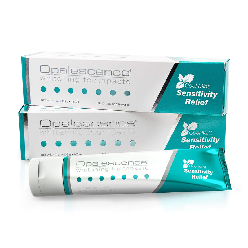 Opalescence Whitening Toothpaste for Sensitive Teeth (2 Pack) - Oral Care, Mint Flavor, Gluten Free - TP-5167-2 4.7 Ounce (Pack of 2)