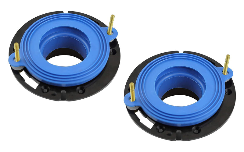 Fluidmaster 7530P8 Universal Better Than Wax Toilet Seal, Wax-Free Toilet Bowl Gasket Fits Any Drain 2 Pack