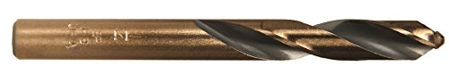 87830 Type 260-UB 135 Degree Split Point Magnum Super Premium Screw Machine Length Drill Bit (12 Pack), 1/4" 1/4 in
