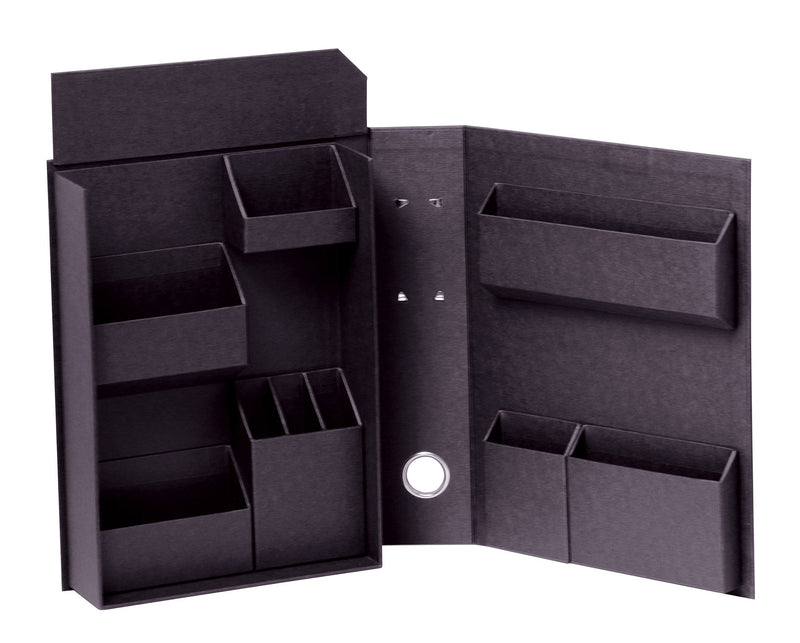 Life Style Tool Organizer B5 Size Black Storage Box File B5