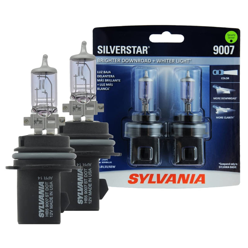 SYLVANIA - 7443 T20 LED Red Mini Bulb - Bright LED Bulb, Ideal for Stop and Tail Lights (Contains 2 Bulbs)