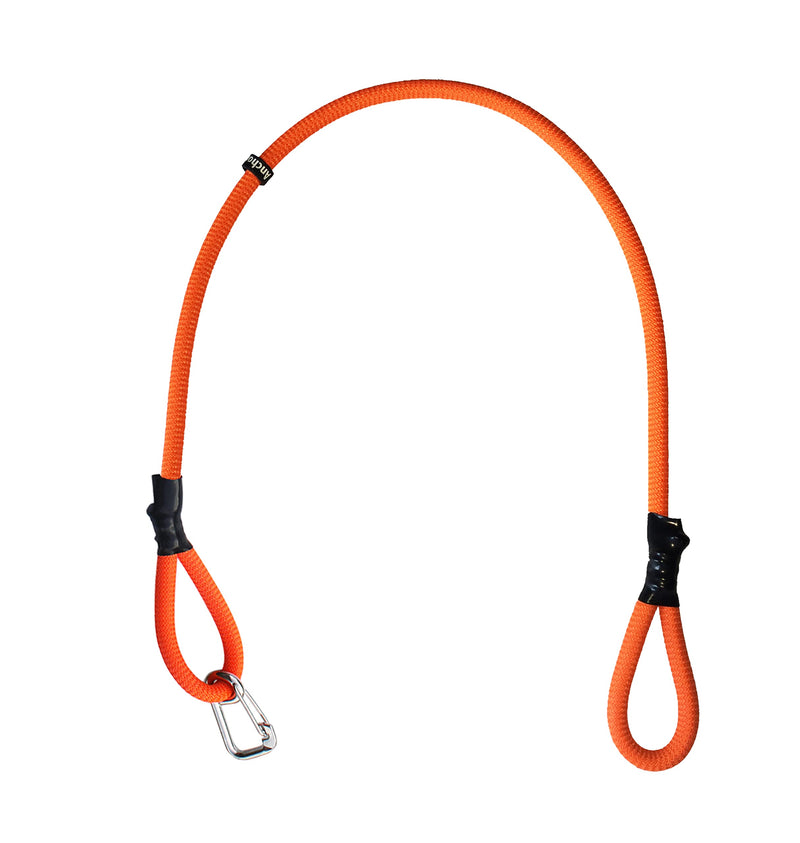 Anchor Shock - Heavy Duty Bungee Line Boat Rope Anchor & Shock Absorber, Accessories for Pontoon, Kayak, Jet Ski Protection (Orange) [40in Stretches to 70in] - Made in USA Orange 40"
