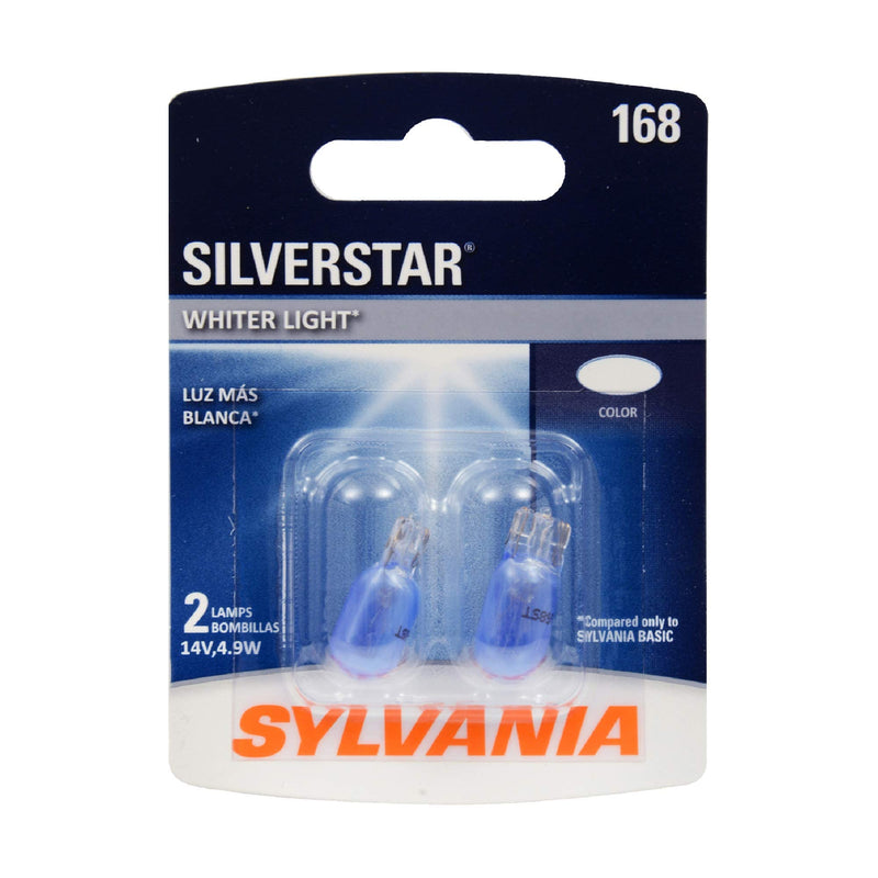 SYLVANIA - 1156 LED Amber Mini Bulb - Bright LED Bulb, Ideal for Park and Turn Lights (Contains 2 Bulbs)