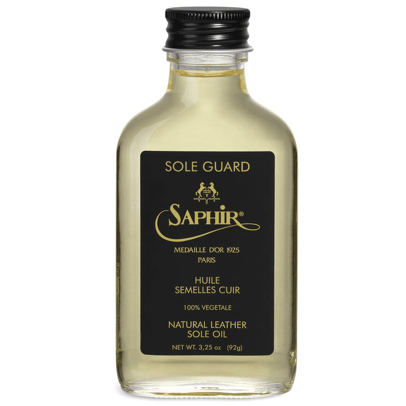 Saphir Medaille d'Or Sole Guard – Conditioner & Protector Oil for Leather Shoes