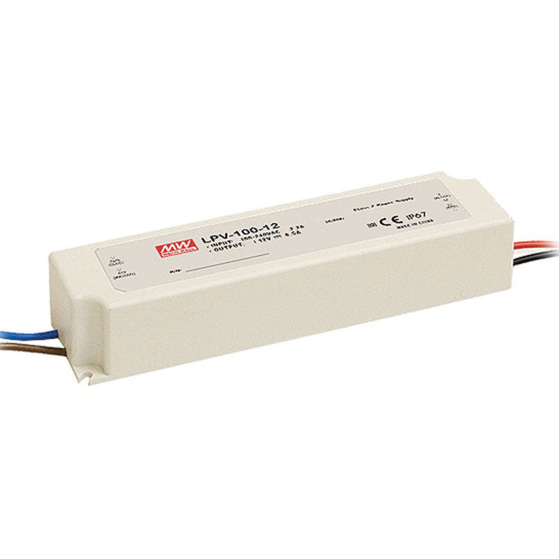 Mean Well LPV-100-24 Enclosed Switching LED Power Supply 24V 4.2 Amp