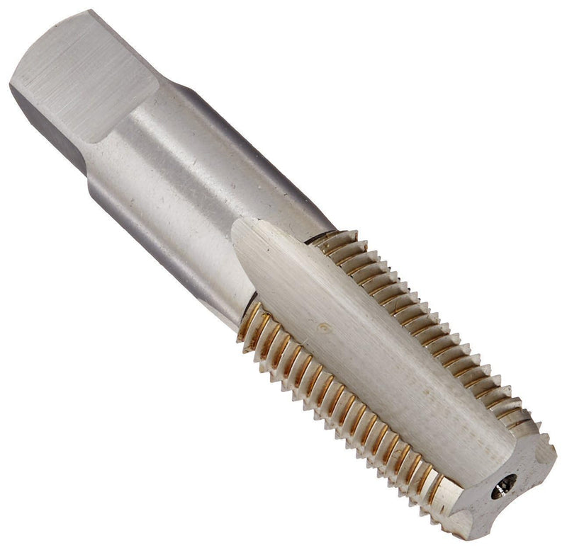 Drill America 1/2" NPT High Speed Steel 4 Flute Pipe Tap (Pack of 1), T/A Series 1/2"-14