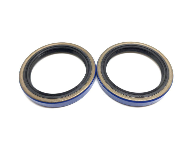 (Pack of 2) WPS Trailer Hub Wheel Double Lip Grease Seal 15192TB (10-60) 1.500'' x 1.987'' for 2000# Axles
