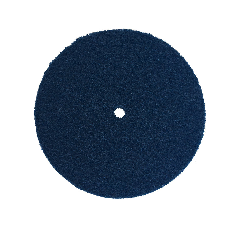 Renegade Products 9" Diameter Surface Prep Buff and Blend Disc (2-Ply) Medium Blue 150-180 Grit Finish for Sanding & Polishing Aluminum & Stainless Steel