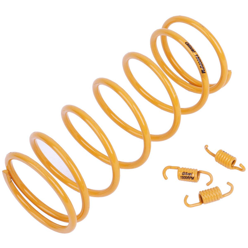 Glixal ATKS-03905 High Performance Racing Moped ATV Scooter Torque Spring with Clutch Springs for GY6 125cc 150cc 157QMJ 152QMI Engine (1500RPM,Yellow) 1500RPM
