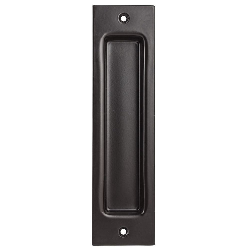 Flush Pull, Oil Rubbed Bronze, 1/4"-20X36, Finish 8 Inch