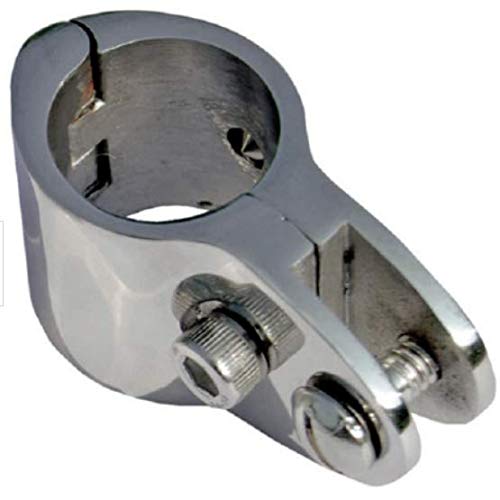 Marine Grade Stainless Steel Bimini Top Hinge - Rail Mount Hinged 1-1/4"