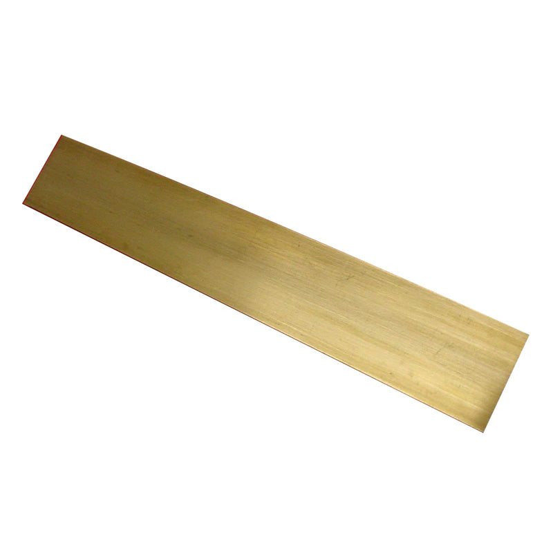 1/4" x 2" C360 Brass Flat BAR 13" Long Solid .250" Plate Mill Stock H02