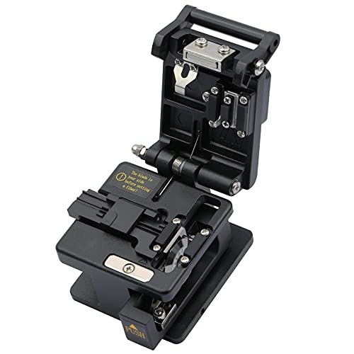 Fiber Cleaver FTTH Fiber Optic Tools High Precision 6C Cable Cutting Fiber Optic Knife Tools Fiber Cleavers 12 Surface Blade