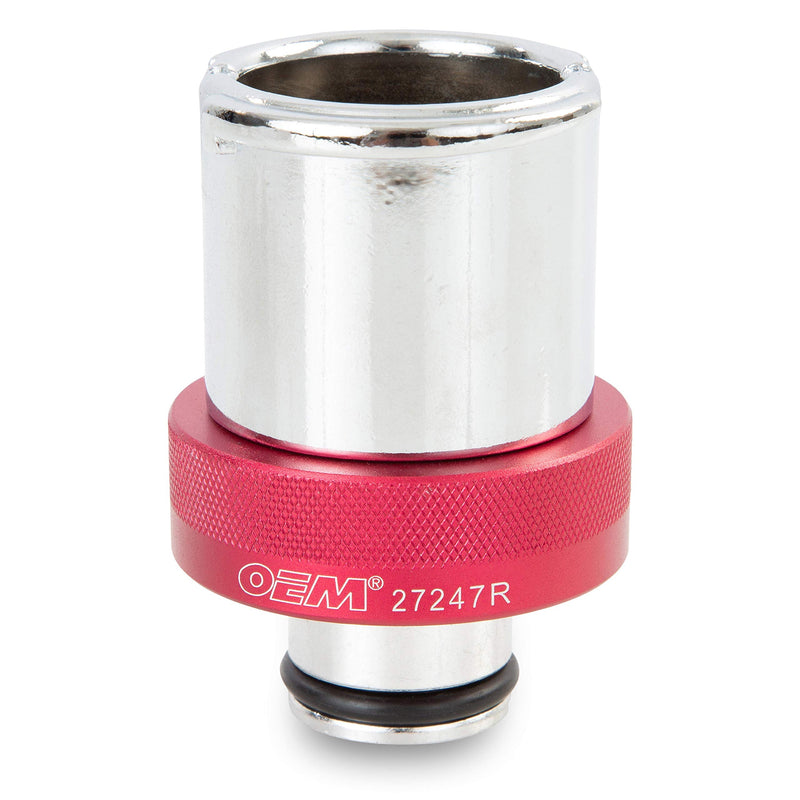 Radiator Adapter for OEMTOOLS Pressure Tester – Fits Ford Contour, Mazda Tribute, Jaguar XJ8/XK8 – Not for Newer Ford or Land Rover Models OEMTOOLS 27247R Works with Ford Contour, Mazda Tribute, Jaguar XJ8, and Jaguar XK8