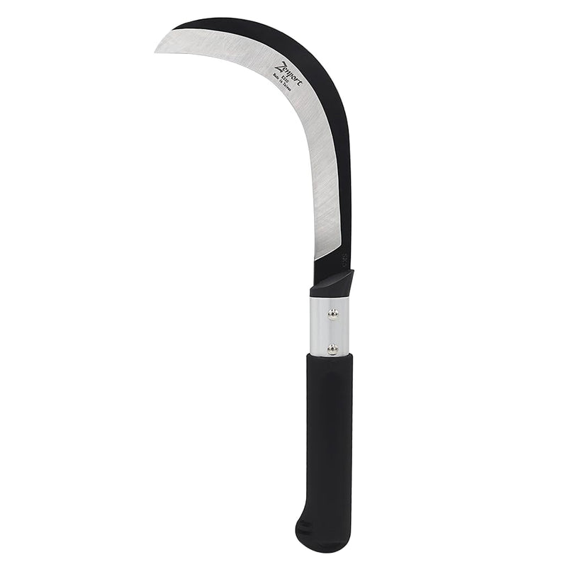 Zenport K310 Brush Clearing Sickle with 9-Inch Carbon Steel Blade and 9-Inch Aluminum Handle - Gardening/Landscaping Hand Sickle with Grip 1