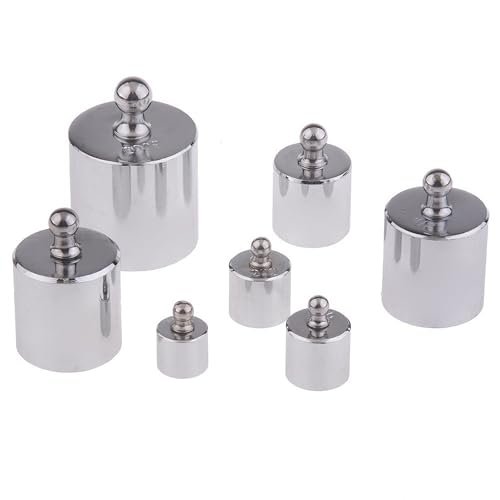 MAGIKON Calibration Weight Set, 7Pcs 500g Stainless Steel with Case