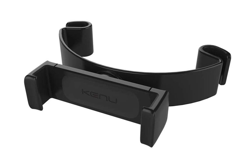 Kenu Airvue | Car Headrest Tablet Mount for iPad mini, iPad Air, iPad Pro, Galaxy Tablets, Android Tablets, Kindle Fires and Surface Pros Tablet Stand | Black
