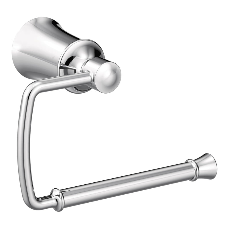 Moen YB2108CH Dartmoor Single Post Toilet Paper Holder, Chrome (Pack of 1)
