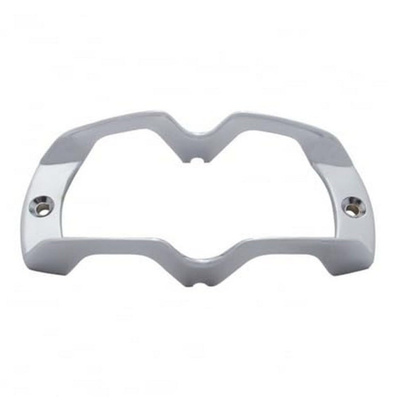 United Pacific 30103B - Fog Light Lens Guard - Chrome Plastic Tiger Eye Lens Guard for cars