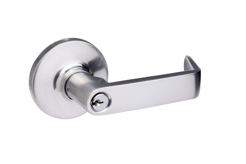 Trans Atlantic ED-LHL500-US26D Entry Function Lever Trim Device, Brushed Chrome
