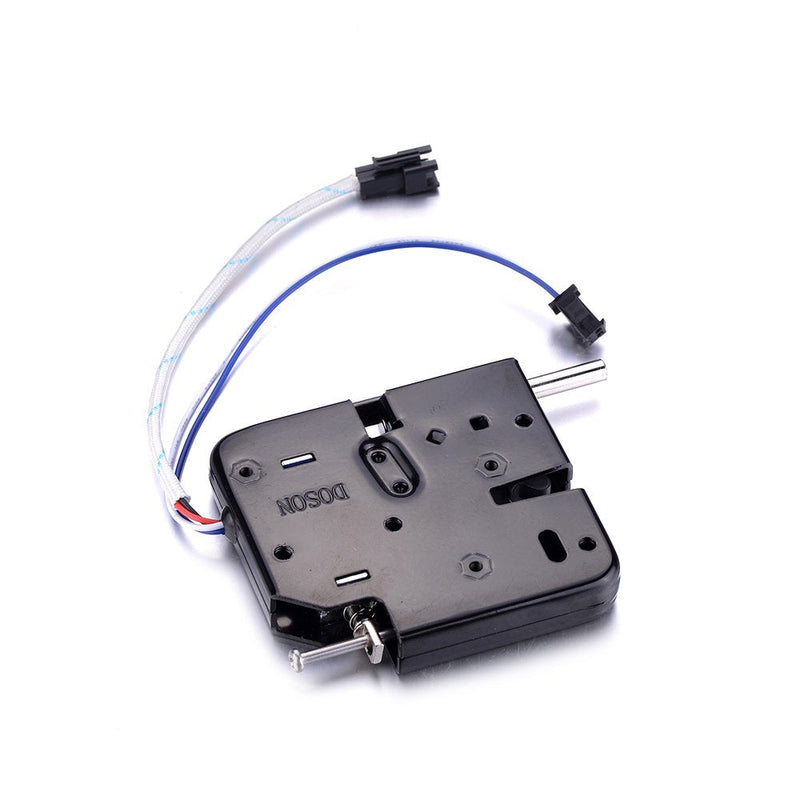 ATOPLEE Electronic Lock, 1pcs DC 12V 2A Carbon Steel Solenoid Cabinet Spring Lock for Drawer Locker (73X67X14mm) 73X67X14mm