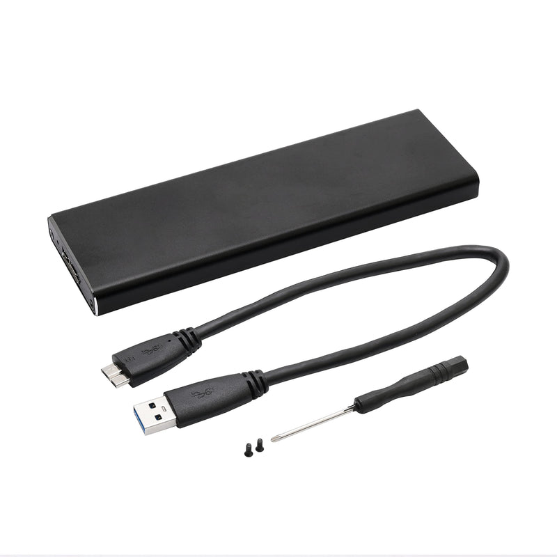 SSD to USB3.0 Hard Disk Enclosure External Case 6+12 Pin for 2010 Apple MacBook Air A1370 A1369