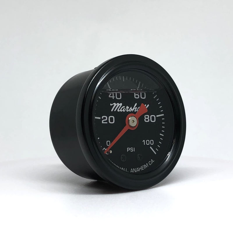  [AUSTRALIA] - Marshall Instruments LBB00100 Fuel Pressure Gauge Black
