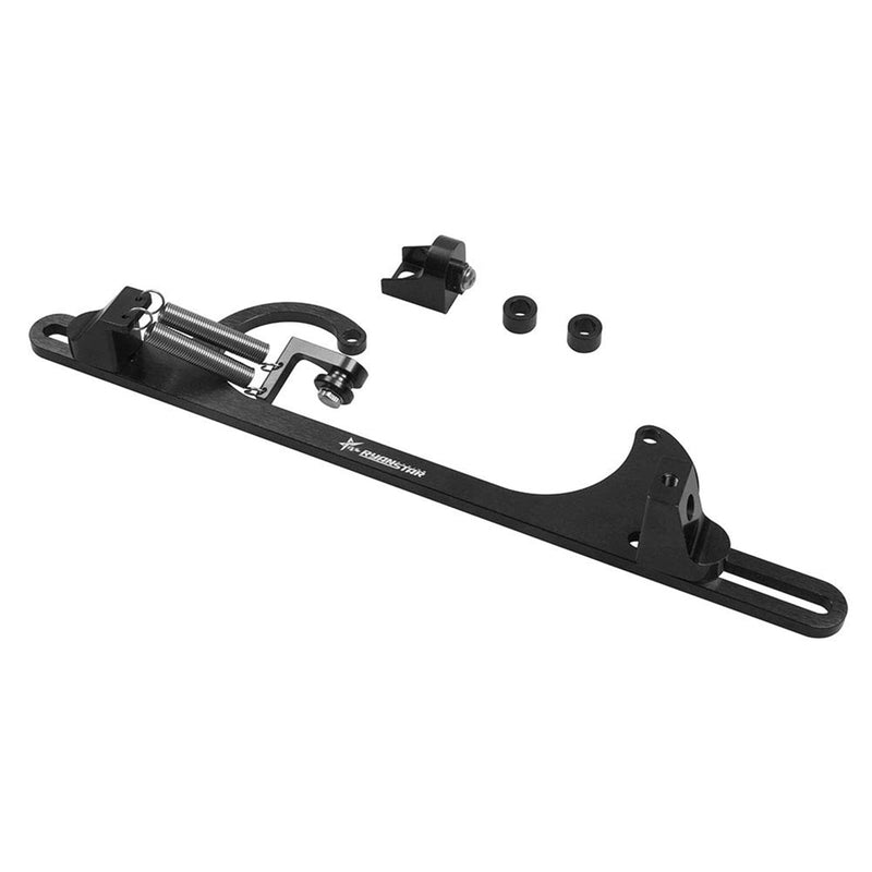Ryanstar Throttle Cable Bracket 4150 4160 Series Throttle Brackets Billet Adjustable Aluminum Black Fit 4150/4160