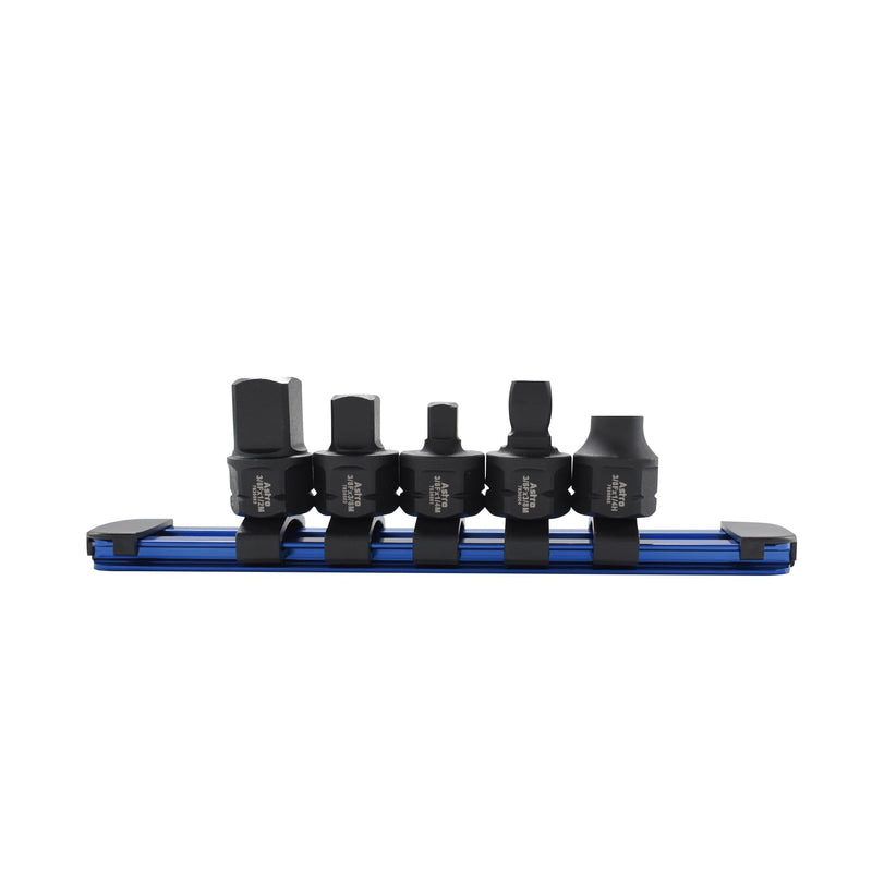 Astro Tools 78305 5pc 3/8" Nano Drive Size Adapter Set