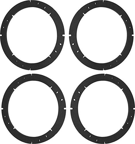5.25" 5 1/4" Speaker Spacers Depth Extender Extending Rings - 1/4" Thick - ID: 4 3/4" OD: 5 3/4" - 2 Pair - SSK525 - Stackable - Perfect for Framing Fiberglass Enclosures