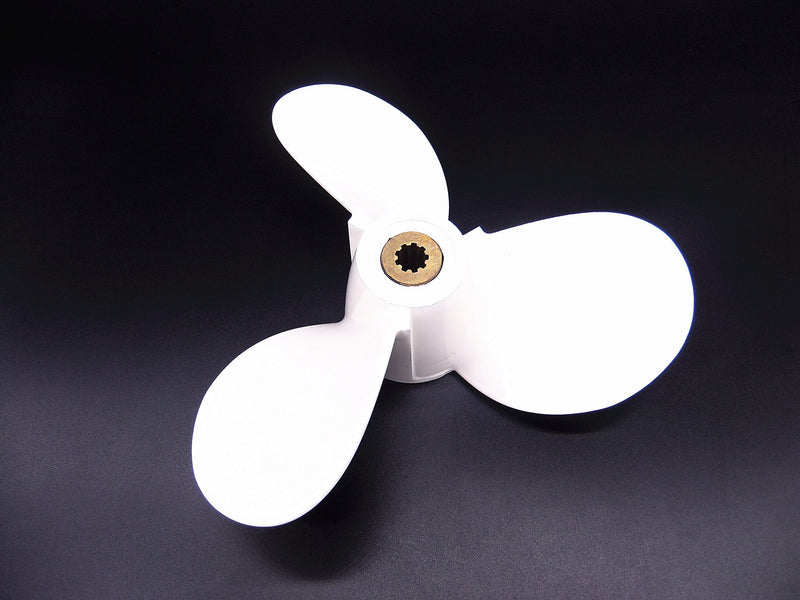 SouthMarine Aluminum Alloy Propeller 7 1/2x8-BA for Yamaha 4hp 5hp 6hp 4A 4M 5M 5C F4 F6L F6S F5A F6C Outboard Motors 6E0-45941-01-00 7.5x8