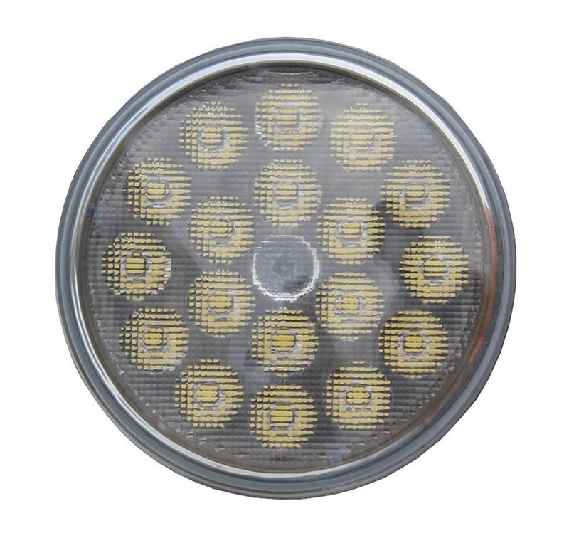 PAR36 LED Xenon White 6000K(Eq 100W Incandescent Iamp) Multipurpose Tractor Light Farming Industrial Offroad Lamp Outdoor Incandescent Landscape Lighting(Flood-Pigtail Terminal) Flood