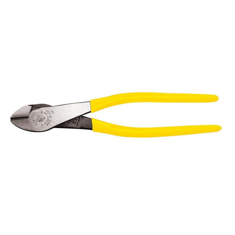 Klein Tools D2000-49 Pliers, Diagonal Cutting Pliers with Heavy-Duty Cutting Knives, Short Jaws and Dual Material Grips, 9-Inch, Yellow