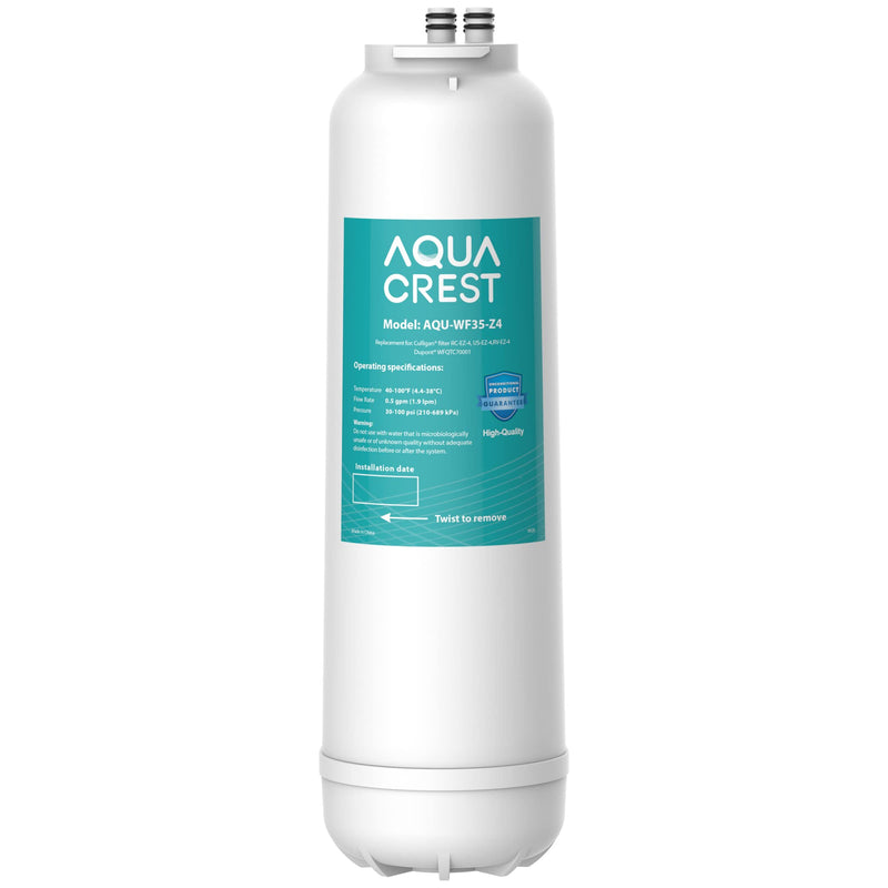 AQUA CREST RC EZ 4 Water Filter, Replacement for Culligan® RC-EZ-4, US-EZ-4, RC-EZ-3, DuPont® WFQTC30001, WFQTC70001, 3000QT Filter, 2K Gallons 1