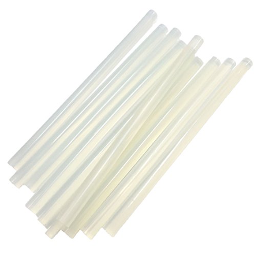 TrendBox 1 Pack (10 Hot Melt Glue Sticks) Strips 11mmx200mm Melting Adhesive For Handmade Craft DIY Home Office Project Fix & Repairs 10 Hot Melt Glut Sticks
