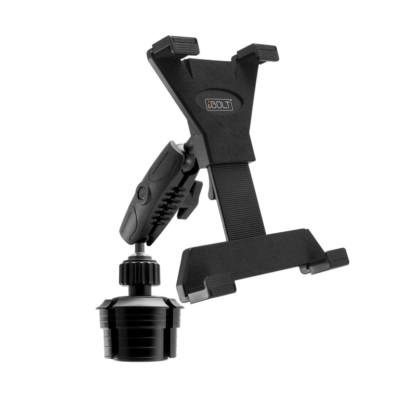 iBOLT TabDock Tablet Cup Holder Mount 7-10" for Trucks & Vehicles