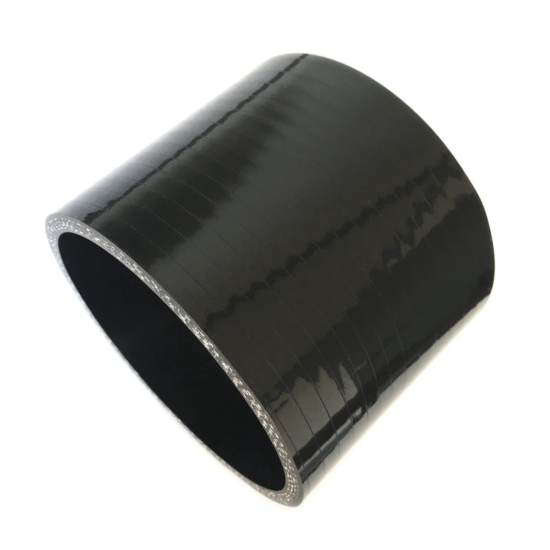 4" ID Straight Silicone Hose Coupler, High Temp 4-Ply Reinforced (Qty 1) - 131-10203-0401 - Ticon Industries 4 Inch