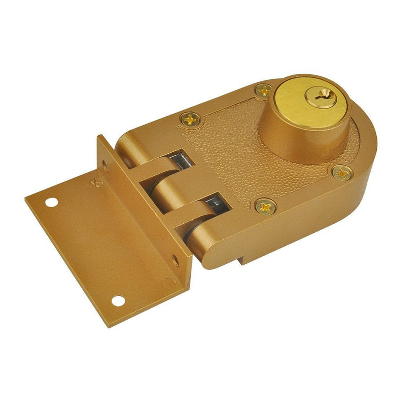 Jimmy Proof Deadbolt Lock with Keyed (Double Cylinder)