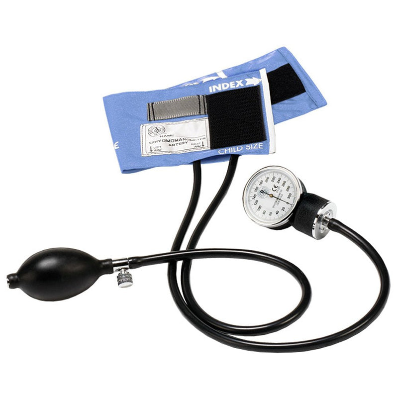 Prestige Medical 82-PED-CBL Pediatric Premium Aneroid Sphygmomanometer, Ciel Blue Ceil Blue 8.95 Ounce
