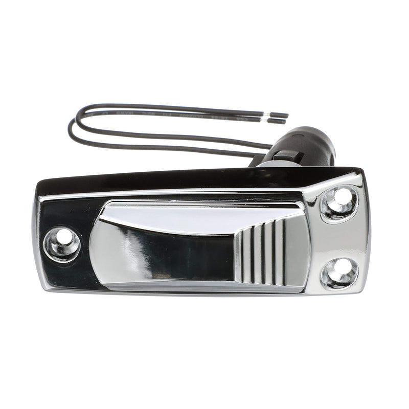 Seachoice All-Round White Light Spare Base, Zamak Die-Cast, Perma-Plate, Chrome Finish