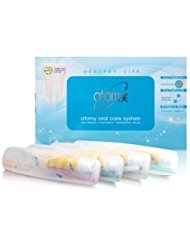 Atomy Oral Care System (Toothbrush + Toothpaste + Interdental Brush) 4 Holder Cases for Travel Use